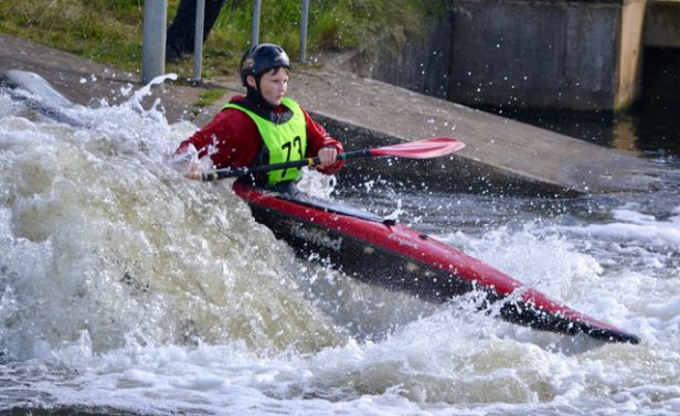 Alex at the Nene